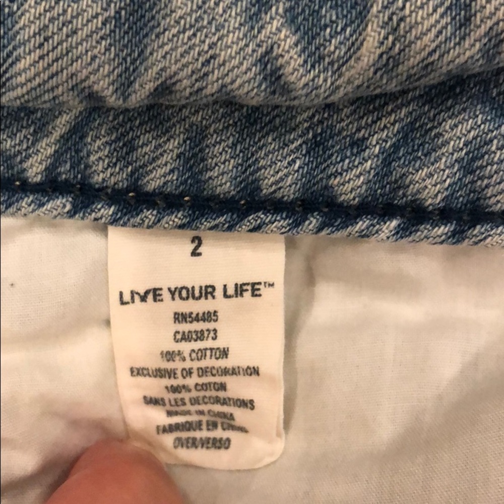 American Eagle Outfitters Studded Cut Off Shorts - Picture 7 of 8